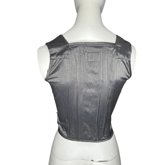 Vivienne Westwood Anglomania Vintage Bustier Y2K Corset Top NWOT Size 46IT - Picture 4 of 9